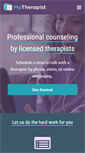 Mobile Screenshot of mytherapist.com